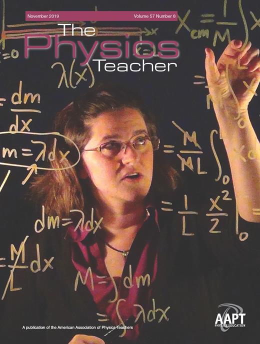 The Physics Teacher Cover Image for Volume 57, Issue 8
