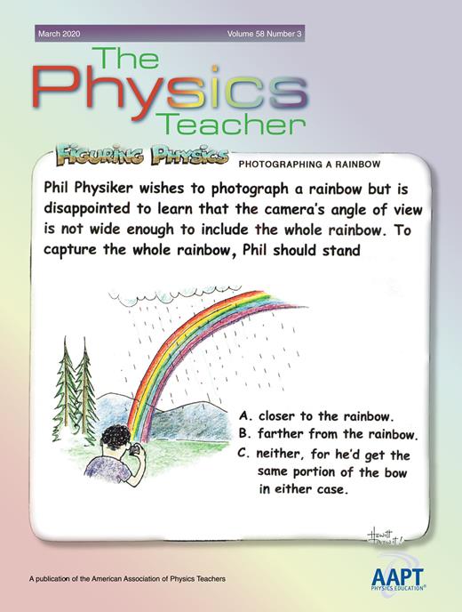The Physics Teacher Cover Image for Volume 58, Issue 3