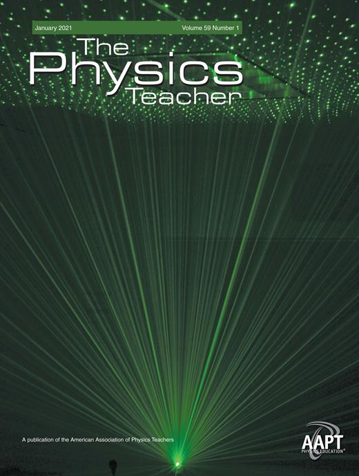 The Physics Teacher Cover Image for Volume 59, Issue 1