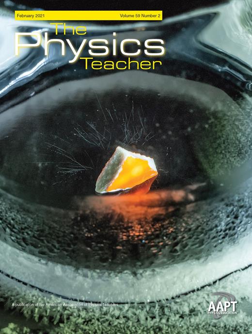 The Physics Teacher Cover Image for Volume 59, Issue 2