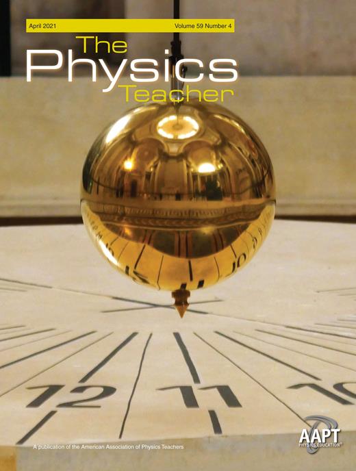 The Physics Teacher Cover Image for Volume 59, Issue 4