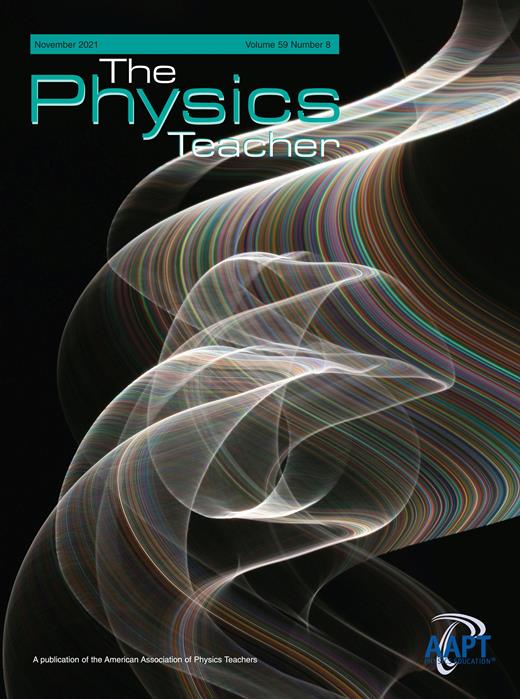 The Physics Teacher Cover Image for Volume 59, Issue 8