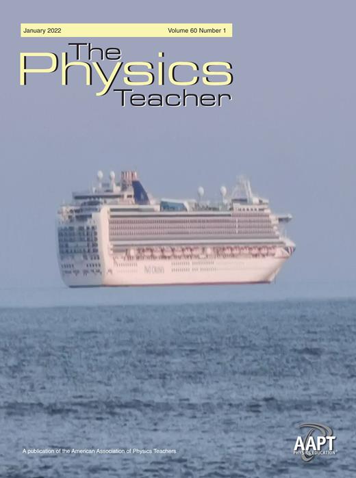 The Physics Teacher Cover Image for Volume 60, Issue 1