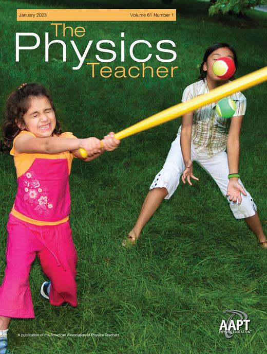 The Physics Teacher Cover Image for Volume 61, Issue 1