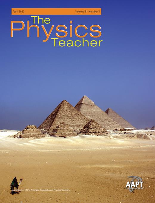 The Physics Teacher Cover Image for Volume 61, Issue 4
