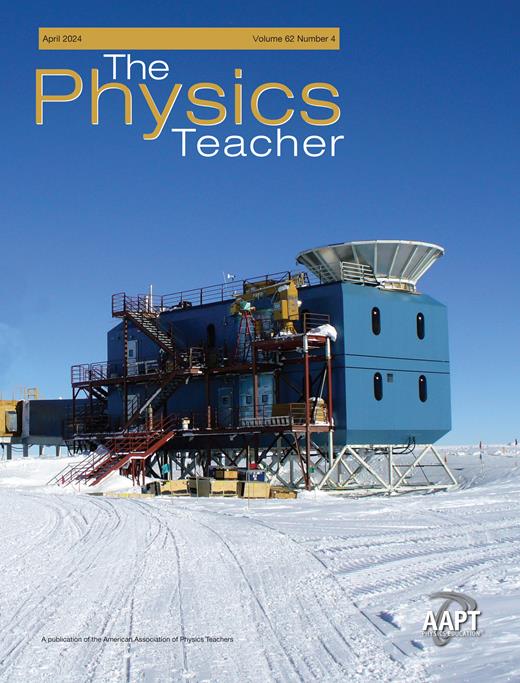 The Physics Teacher Cover Image for Volume 62, Issue 4