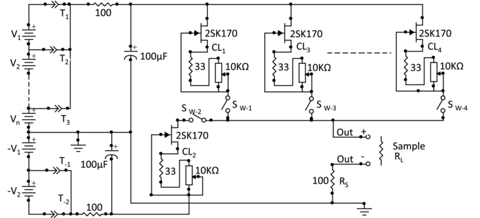 Low noise constant current source for bias dependent noise measurements ...
