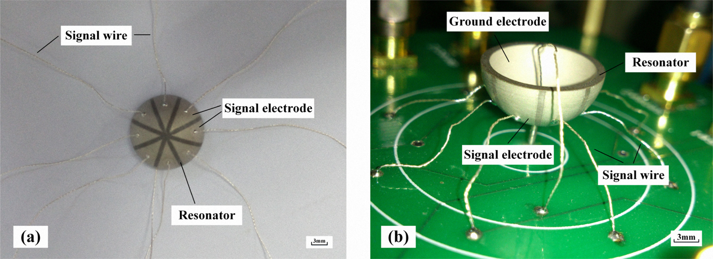Miniature hemispherical shell resonator with large-scale effective ...