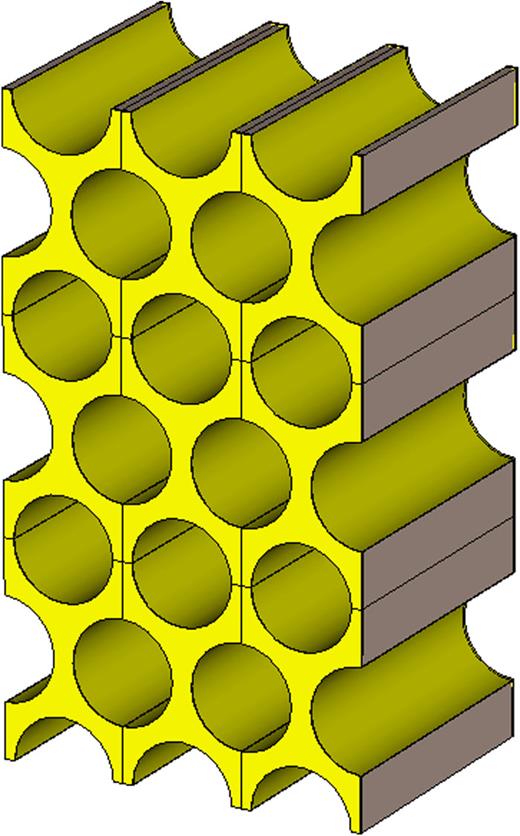 FIG. 4. Proposed structure of the PCB dichroic filter. 