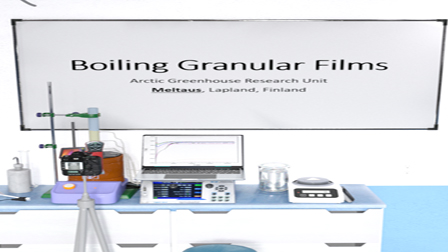 Thermal measurements of boiling granular films | Review of Scientific ...