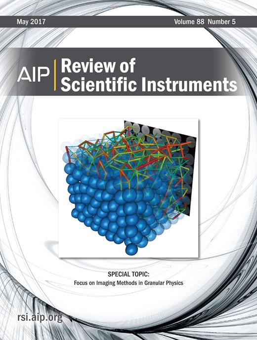 Review of Scientific Instruments Cover Image for Volume 88, Issue 5