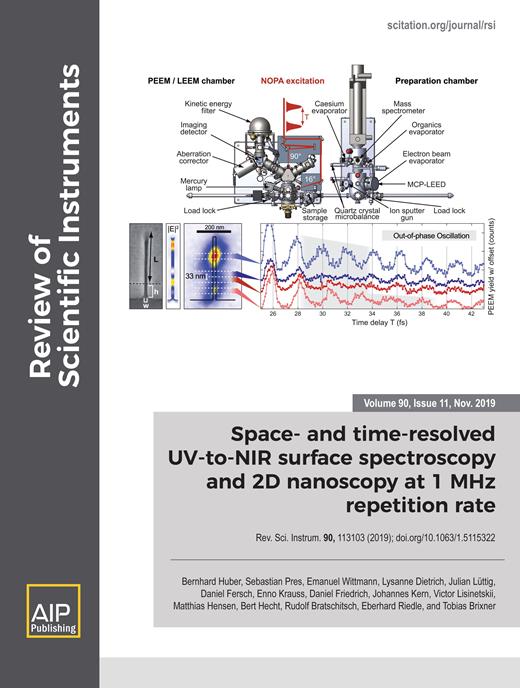 Review of Scientific Instruments Cover Image for Volume 90, Issue 11