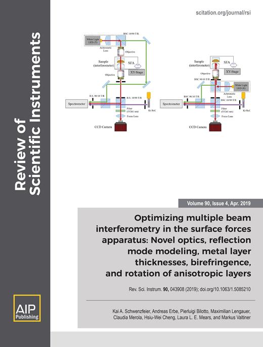 Review of Scientific Instruments Cover Image for Volume 90, Issue 4