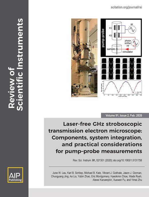 Review of Scientific Instruments Cover Image for Volume 91, Issue 2