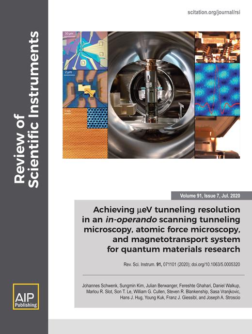 Review of Scientific Instruments Cover Image for Volume 91, Issue 7