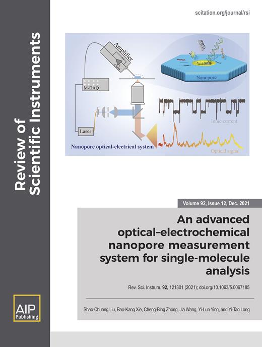 Review of Scientific Instruments Cover Image for Volume 92, Issue 12