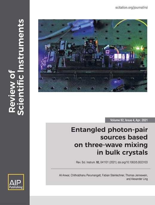 Review of Scientific Instruments Cover Image for Volume 92, Issue 4