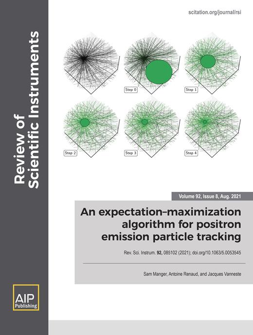 Review of Scientific Instruments Cover Image for Volume 92, Issue 8