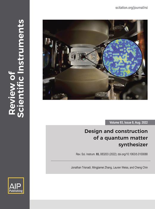 Review of Scientific Instruments Cover Image for Volume 93, Issue 8