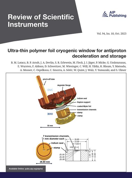 Review of Scientific Instruments Cover Image for Volume 94, Issue 10