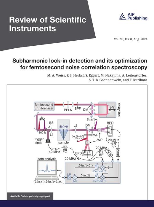 Review of Scientific Instruments Cover Image for Volume 95, Issue 8