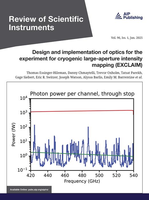 Review of Scientific Instruments Cover Image for Volume 96, Issue 1