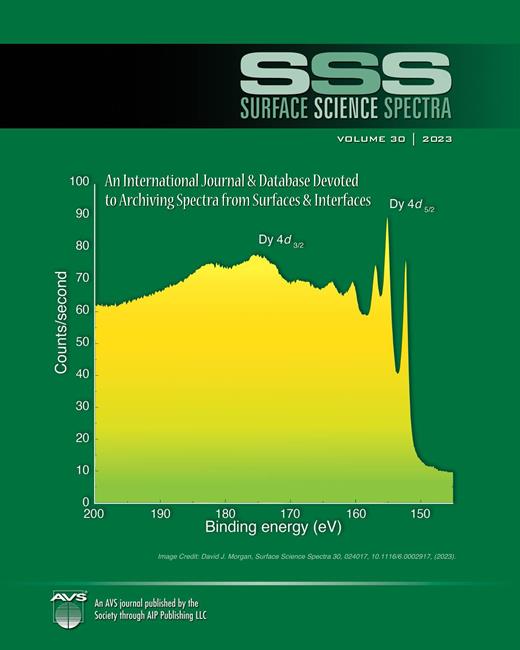 Surface Science Spectra Cover Image for Volume 30, Issue 2